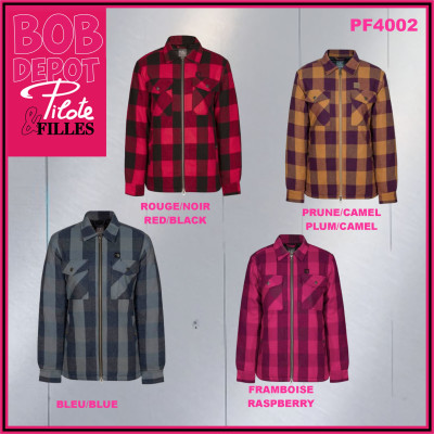 Chemise à Carreaux en Flanelle Épaise