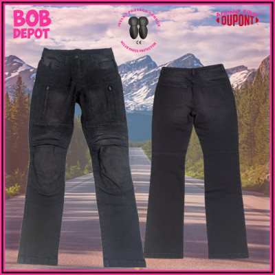 Jeans pour Bikeuse Renforcé de Fibres Aramid® par DuPont™