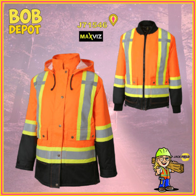 Manteau / Parka 3 en 1 - Hi-Viz
