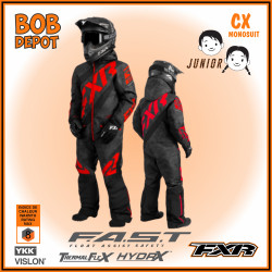 Ensemble 1 Pièce CHILD CX MONOSUIT - Noir Camo/Lava