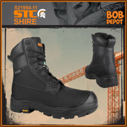 Bottes de Travail véganes 8" SHIRE imperméable | Vibram TC4+