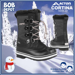 Bottes d'Hiver CORTINA pour Enfants avec Feutre Amovible