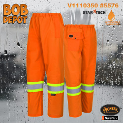 Pantalon 100% Imperméable de 450D - Orange/Hi-Viz