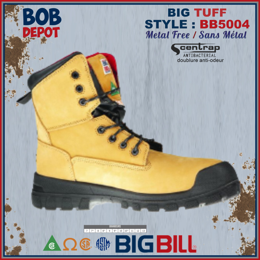 Botte de travail discount yellow