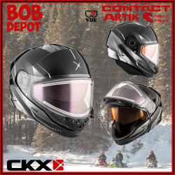 Casque de Motoneige Intégral CONTACT ARTIK VDE - Gris