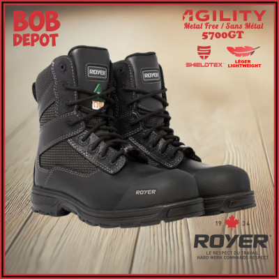 Bottes de Travail AGILITY™ PARESHOK™ - Sans Métal