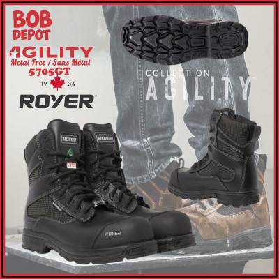 Bottes de Travail AGILITY AIRFLOW - Sans Métal