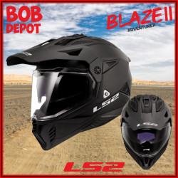 Casque Hors-Route BLAZE II Solid - Noir Mat