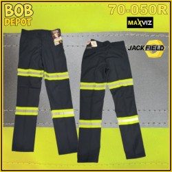 Pantalons de Travail Classique- Marine/Hi-Viz