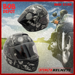 Casque de Moto Intégral SMASH SILVER