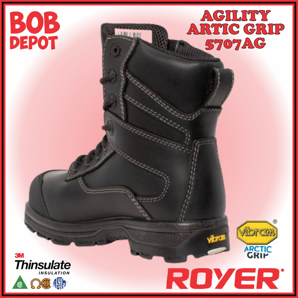 Bottes de Travail AGILITY ARCTIC GRIP Noir