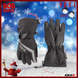 Gants de Motoneige YÉTI JUNIOR - Noir