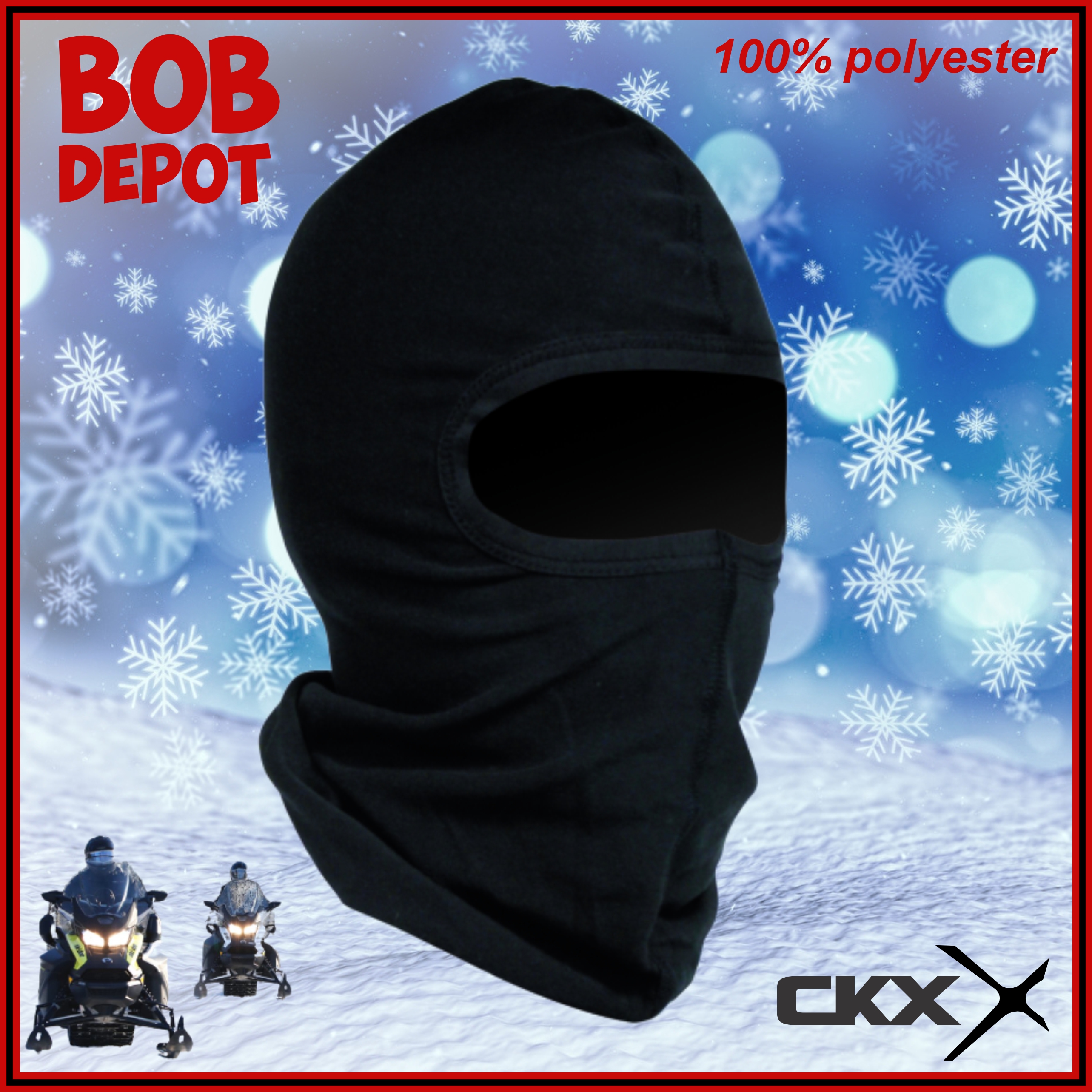 Cagoule/Passe-Montagne/Balaclava 100% Polyester - One Size