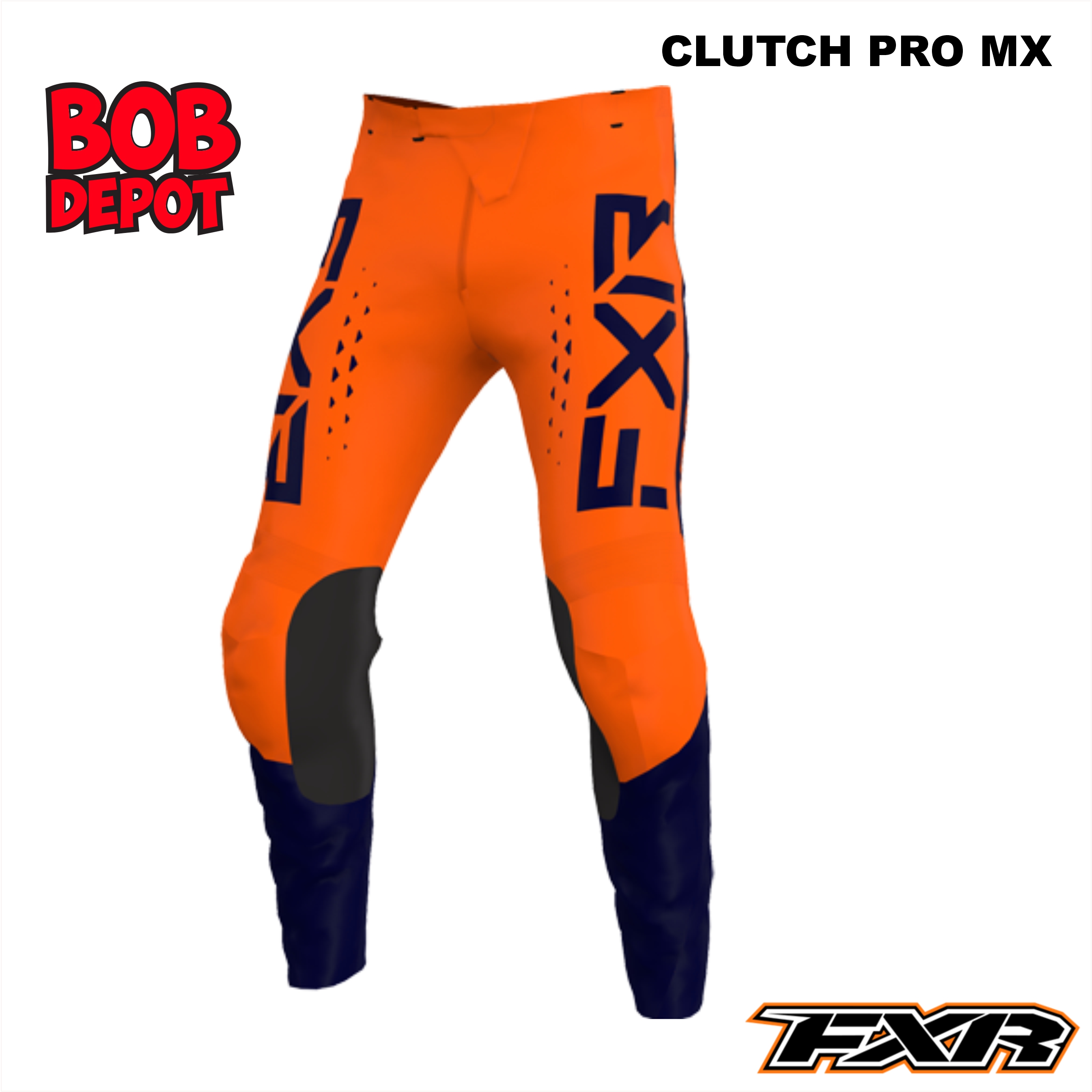 Pantalon Hors-Route CLUTCH PRO MX - Orange/Midnight