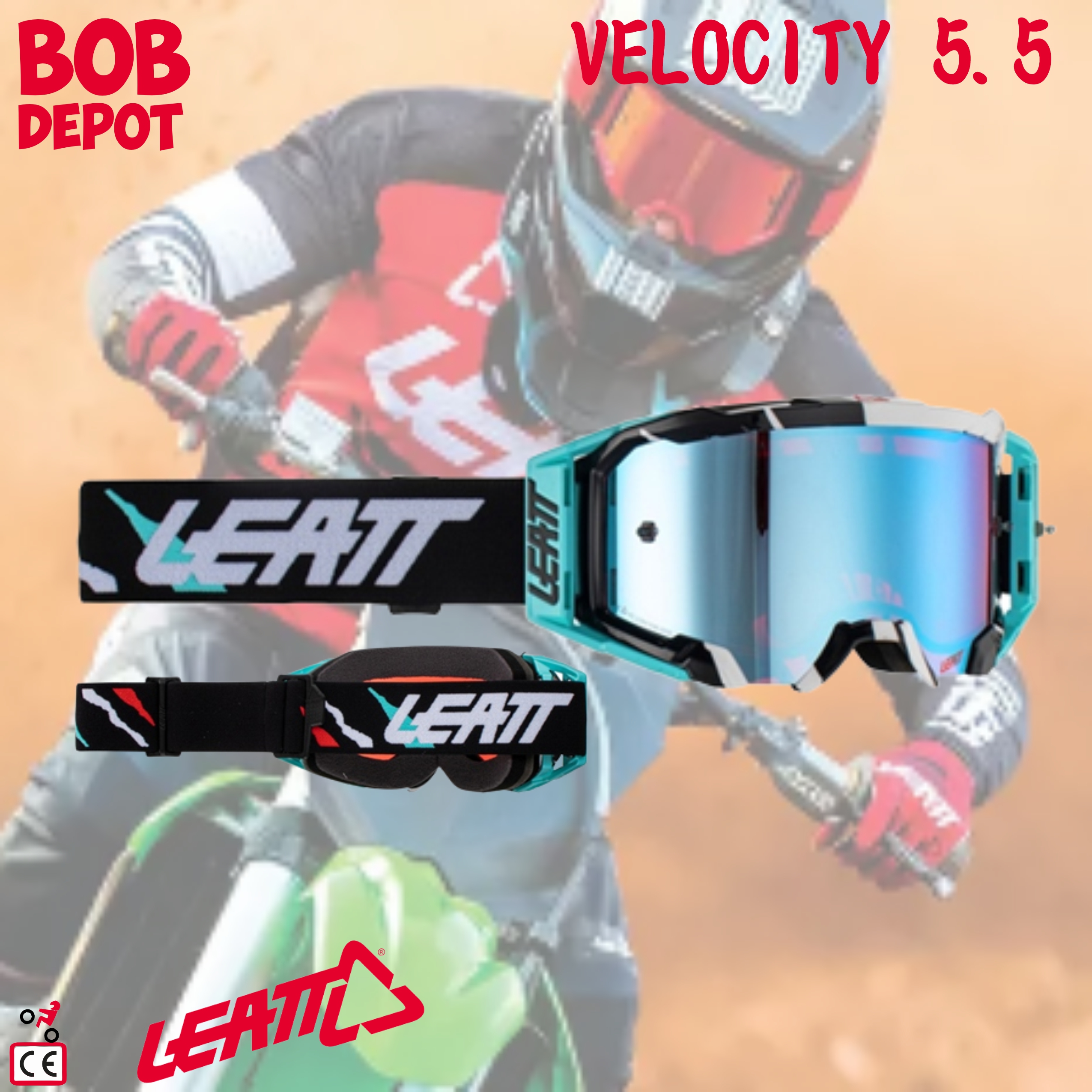 Lunettes/Goggles VELOCITY 5.5 -  Iriz  Acid Tiger