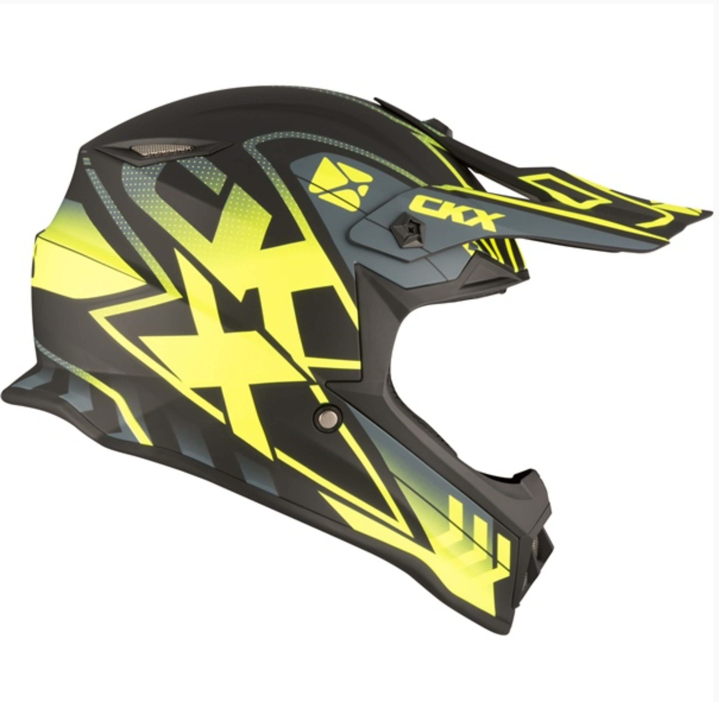 Casque Hors-Route TX019Y WIRED - Jaune Mat