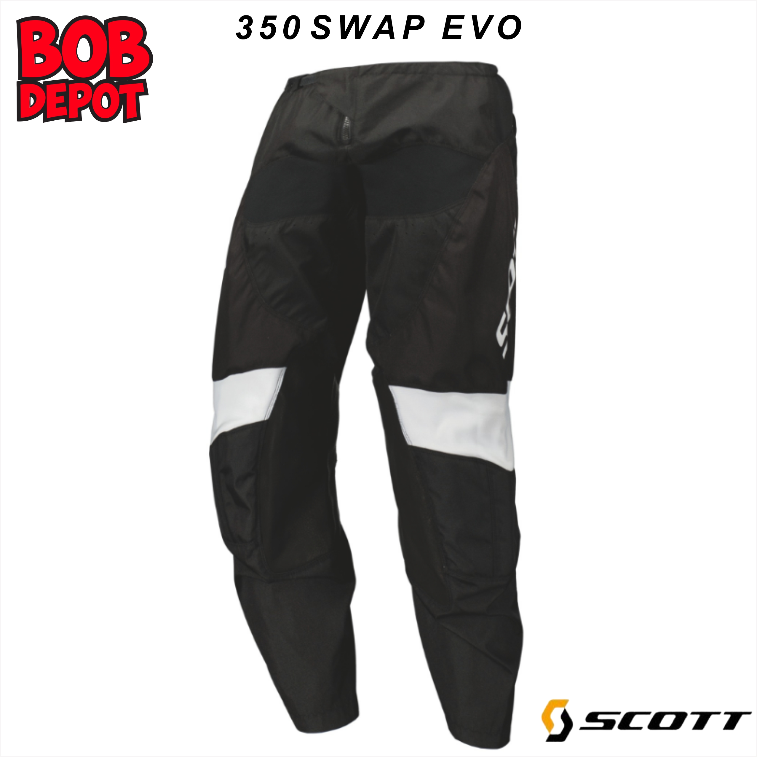 Pantalon 350 SWAP EVO - Noir/Blanc
